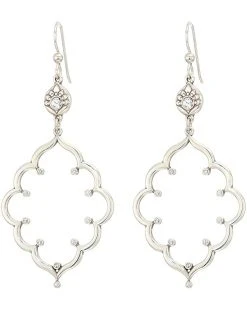 Brighton Journey To India Lotus French Wire Earrings