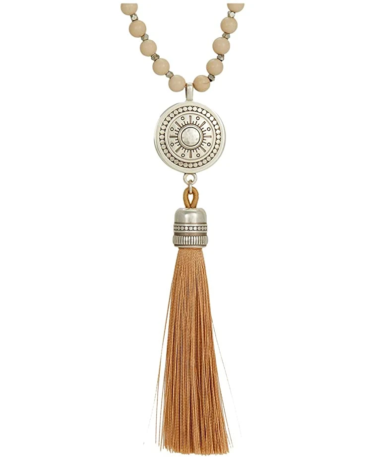 Brighton Marrakesh Neutral Tassel Necklace | Necklaces 1 Brighton Marrakesh Neutral Tassel Necklace | Necklaces