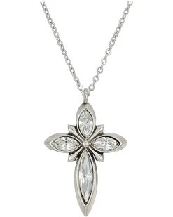 Brighton Necklaces Spear Cross Charm Necklace