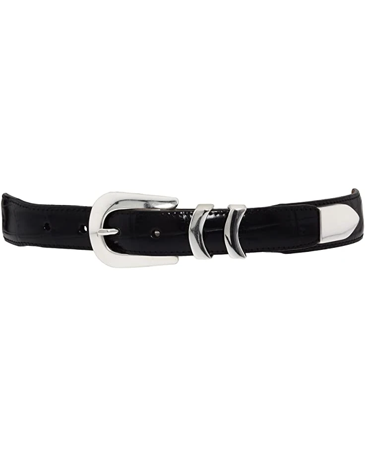 Brighton Catera Croco Taper Belt | Belts 1 Brighton Catera Croco Taper Belt | Belts