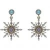 Brighton Halo Starlit Post Drop Earrings