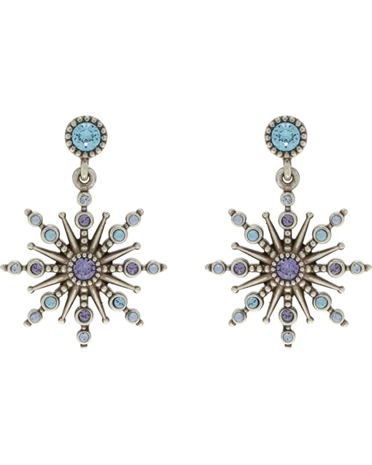 Brighton Halo Starlit Post Drop Earrings 1 Brighton Halo Starlit Post Drop Earrings