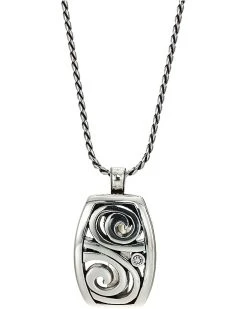 Brighton London Groove Badge Clip Necklace | Necklaces