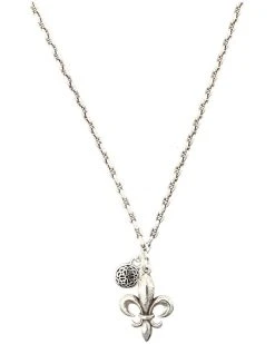 Brighton Necklaces Ferrara Fleur De Lis Petite Necklace