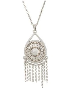 Brighton Marrakesh Neutral Fringe Necklace | Necklaces