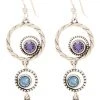 Brighton Halo Radiance French Wire Earrings