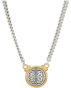 Brighton Ferrara Two-Tone Short Necklace | Necklaces