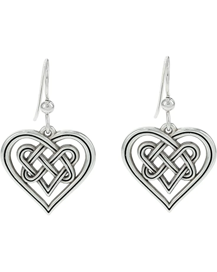 Brighton Interlok Crossing Hearts Earrings 1 Brighton Interlok Crossing Hearts Earrings