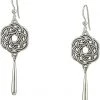 Brighton Interlok Eternity Circle French Wire Earrings