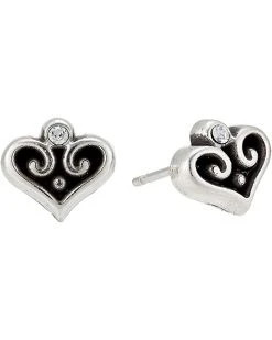 Brighton Alcazar Heart Mini Post Earrings Gift Box