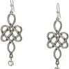 Brighton Interlok Endless Knot French Wire Earrings