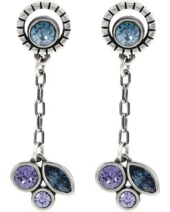 Brighton Halo Radiance Post Drop Earrings