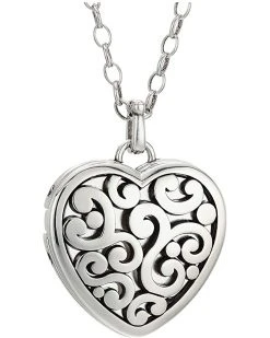 Brighton Contempo Heart Convertible Locket Necklace | Necklaces