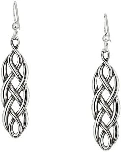 Brighton Interlok Braid French Wire Earrings