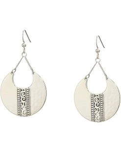 Brighton Mingle Disc Large French Wire Earrings