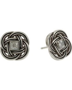 Brighton Interlok Shine Post Earrings