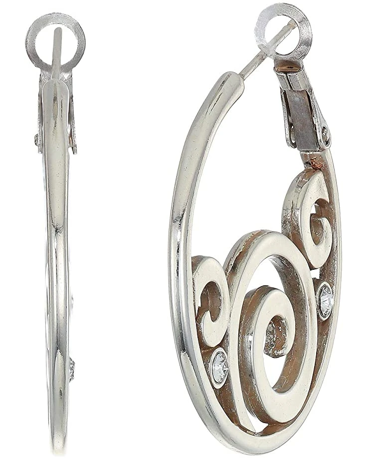 Brighton London Groove Post Hoop Earrings 1 Brighton London Groove Post Hoop Earrings