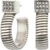 Brighton Meridian Zenith Tubogas Hoop Earrings