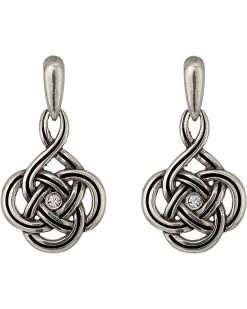 Brighton Interlok Petite Drop Earrings