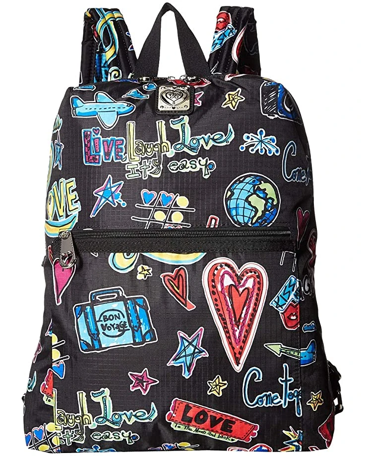Brighton Love Scribble Happy Trails Backpack | Backpacks 1 Brighton Love Scribble Happy Trails Backpack | Backpacks
