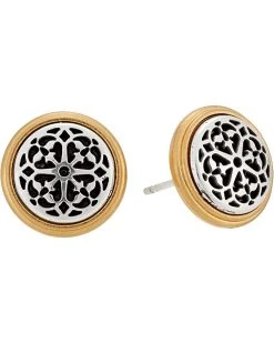 Brighton Ferrara Two-Tone Post Earrings