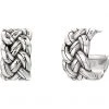 Brighton Interlok Woven Hoops Earrings