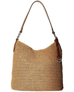 Brighton Cher Straw Shoulder Bag | Handbags